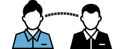 Icon of people talking