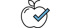 Icon of apple