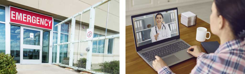 Person looking at Dr on monitor